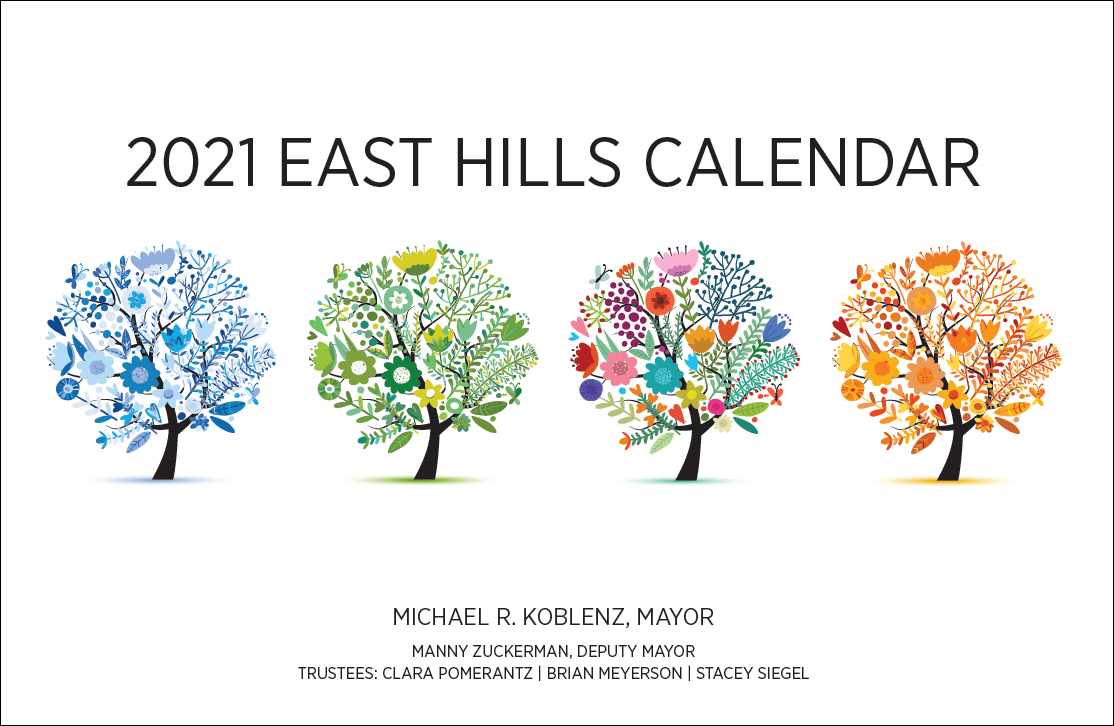 Village Calendar Village of East Hills